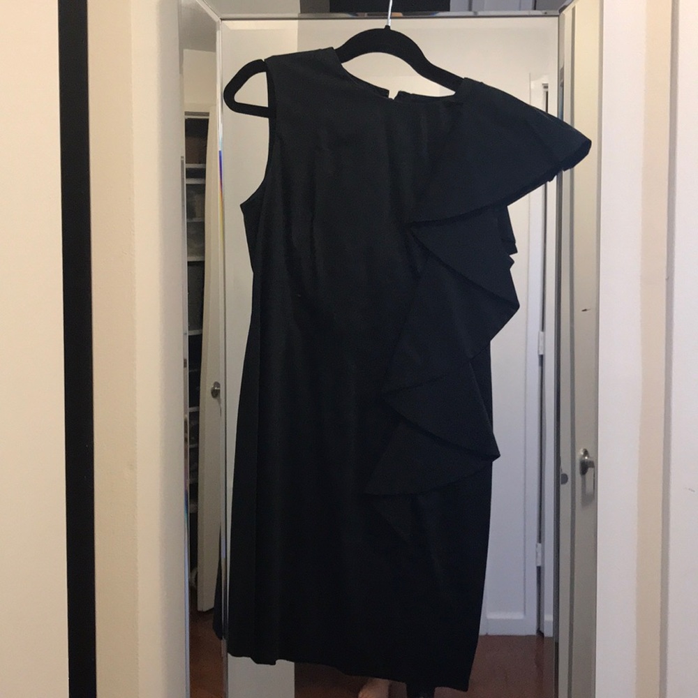 French connection ruffle shoulder